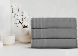 Velosso Silver Everyday 100% Cotton Towels 360 Gsm Hand Towel