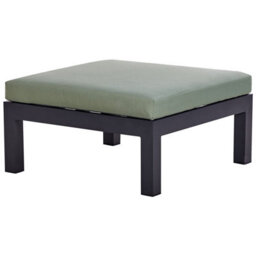 Beliani Garden Corner Sofa With Table 5 Seater Messina Left Hand Metal Green - thumbnail 9
