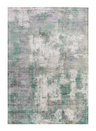 Green Viscose  Abstract Handmade , Luxurious , Modern Rug For Living Room, Bedroom - 120Cm X 170Cm - thumbnail 6