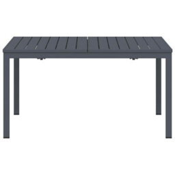 Berkfield Extension Table 2 Pcs Anthracite 210 X 90 X 73 Cm Steel - thumbnail 5