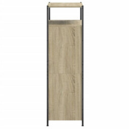 Berkfield Shoe Cabinet Sonoma Oak 60X34X112 Cm Engineered Wood - thumbnail 6