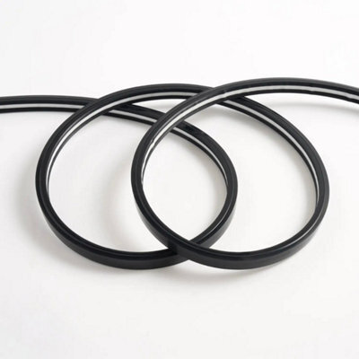 Flexible Black Led Strip Lights For Acoustic Slat Panels 240Cm X2 Strips - image 1