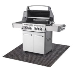 RugsX Protective Grill Mat 1206 For The Terrace, Outdoor - Light Brown  80X120 Cm - thumbnail 1