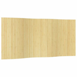 Vidaxl Room Divider Light Natural 165X400 Cm Bamboo - thumbnail 2