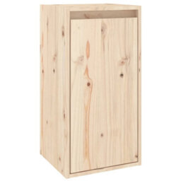 Berkfield Tv Cabinets 2 Pcs Solid Wood Pine - thumbnail 5