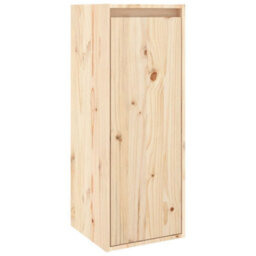 Berkfield Tv Cabinets 2 Pcs Solid Wood Pine - thumbnail 7