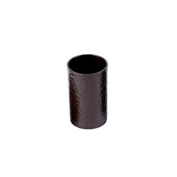 London Boutique 4 Pieces Bathroom Accessory Set Soap Dispenser Toothbrush Holder Tumbler Soap Dish White Black Brown (Black) - thumbnail 4