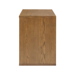Wyld Haus Mandarina Retro Natural Walnut Ribbed Desk With Storage - thumbnail 6