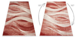 RugsX Carpet Fusion 1617 Beige Terracotta - Waves, Modern, Abstract 240X330 Cm - thumbnail 3