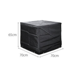 Cozy Bay Ezbreathe Malta Side Table Cover In Black - thumbnail 2