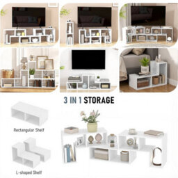 Tv Media Inches Combination Stand For Tvs Up 65 Free Entertainment - thumbnail 4