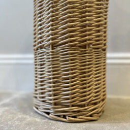 Selections Woven Willow Wicker Umbrella Stand And Walking Stick Basket Holder - thumbnail 4