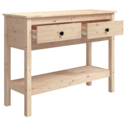 Walplus Console Table 100X35X75 Cm Solid Wood Pine - thumbnail 7