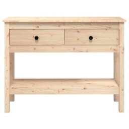 Walplus Console Table 100X35X75 Cm Solid Wood Pine - thumbnail 6