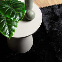 Vidaxl Shaggy Rug High Pile Navarra Black 240X340 Cm Polyester - thumbnail 8