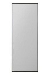 Mirroroutlet The Artus Black Aluminium Edged Wall Mirror 150Cm X 60Cm - thumbnail 2