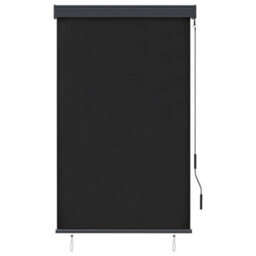 Walplus Anthracite Outdoor Roller Blind 100X250 Cm - Patio Garden Terrace Shade - thumbnail 2