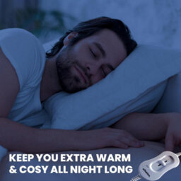 Schallen Premium Comfort Electric Heated Blanket, Remote Control With 3 Heat Settings In Cosy Polyester - Super King - thumbnail 2
