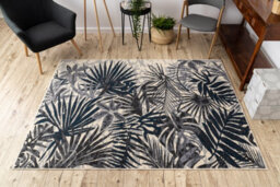 RugsX Carpet Heos 78561 Cream / Blue Jungle 120X170 Cm - thumbnail 5