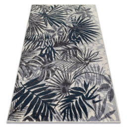 RugsX Carpet Heos 78561 Cream / Blue Jungle 120X170 Cm - thumbnail 1