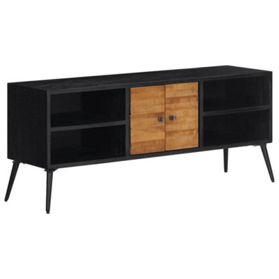 Berkfield Tv Cabinet 112X31X45 Cm Solid Reclaimed Teak - image 1