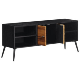 Berkfield Tv Cabinet 112X31X45 Cm Solid Reclaimed Teak - thumbnail 2