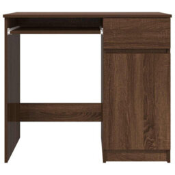 Walplus Desk Brown Oak 86X49X76 Cm Engineered Wood - thumbnail 6
