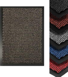Heavy Duty Indoor & Outdoor Rubber Non-Slip Absorbent Barrier Mat - Beige 90 X 300 Cm - thumbnail 2