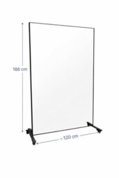 Mirroroutlet Full Length Portable Mirror 188Cm X 120Cm - thumbnail 4
