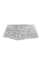 Werchristmas 36 Cm Silver Square Sequin Christmas Tree Collar - thumbnail 1