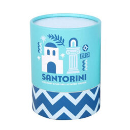 Something Different Santorini Coconut & Sea Salt Scented Candle Blue (One Size) - thumbnail 2