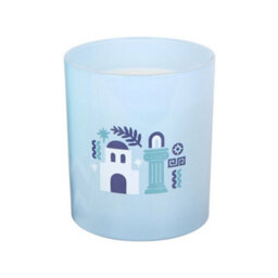 Something Different Santorini Coconut & Sea Salt Scented Candle Blue (One Size) - thumbnail 3