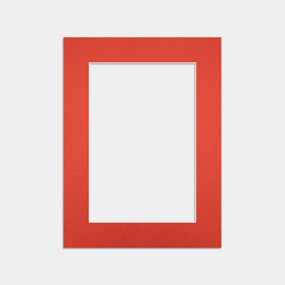 Ak Frames 24X18 Poppy Red Picture Mounts To Fit 18X12 Aperture Size - Mount Board Only (No Frame Included) - image 1