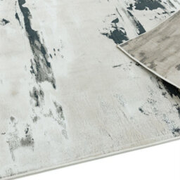 Grey Modern Easy To Clean Abstract Rug For Dining Room Bedroom And Living Room-120Cm X 170Cm - thumbnail 3