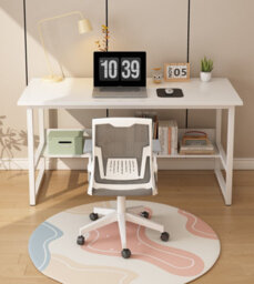 Computer Office Desk For Student And Work- Desk With Shelf - Modern Computer Desks - Home Office (120X50X75Cm). - thumbnail 1