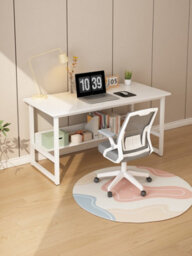 Computer Office Desk For Student And Work- Desk With Shelf - Modern Computer Desks - Home Office (120X50X75Cm). - thumbnail 3