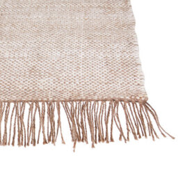 Beliani Handwoven Jute Rug, Brown Geometric, 80 X 150 Cm - thumbnail 5