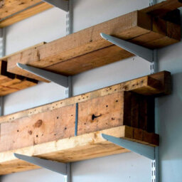 Afit White Twin Slot Brackets 470mm - Pack Of 2 - 32mm Twin Slot Adjustable Wall Shelving - thumbnail 8