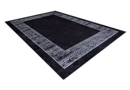 RugsX Miro 51223.807 Washing Carpet Marble, Greek Anti-Slip - Black / White  160X220 Cm - thumbnail 3