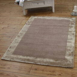 Sand Bordered Handmade Modern Wool Easy To Clean Bedroom Dining Room And Living Room Rug-200Cm X 290Cm - thumbnail 1