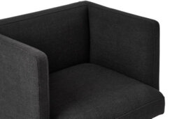 Orsina Luxurious Black Dining Chair With Silver Legs,livingroom Armchair,outdoor Patio Chair,ideal As Kitchen Chair - thumbnail 5