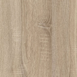 Wyld Haus Hollola Sonama Oak Tall Narrow Bookcase - 5 Shelves - thumbnail 3