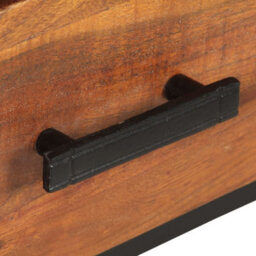 Berkfield Industrial Tv Cabinet 110X30X45 Cm Solid Acacia Wood - thumbnail 7