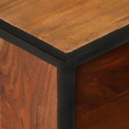 Berkfield Industrial Tv Cabinet 110X30X45 Cm Solid Acacia Wood - thumbnail 5