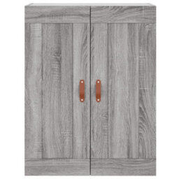 Berkfield Highboard Grey Sonoma 69.5X34X180 Cm Engineered Wood - thumbnail 6