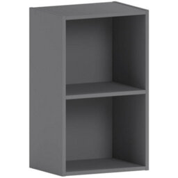 Lassic Vida Designs Oxford Grey 2 Tier Cube Bookcase Freestanding Shelving Unit (H)540mm (W)320mm (D)240mm - thumbnail 7
