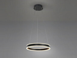 Luminosa Lighting Luminosa Helia Integrated Led Pendant Ceiling Light Matt Black 3000K - Uk Stock - thumbnail 4