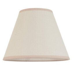 Luminosa Lighting Luminosa Higgledy Gloss Marlin Blue Paint Table Lamp With Vintage White Fabric Ivy Shade 25Cm E14 - thumbnail 6