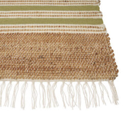 Beliani Rug Mirza Olive Green 160 X 230 Cm Jute - thumbnail 7