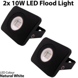 Premium 10W Slim Outdoor Led Floodlight - Waterproof Security Lighting - thumbnail 2